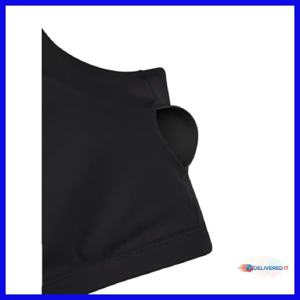Mesh Long Sleeve Crop Top Double Lined Built-in Bra Workout Shirt - Picture 6 of 7